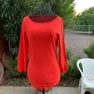 Three dots 3/4 sleeve tee